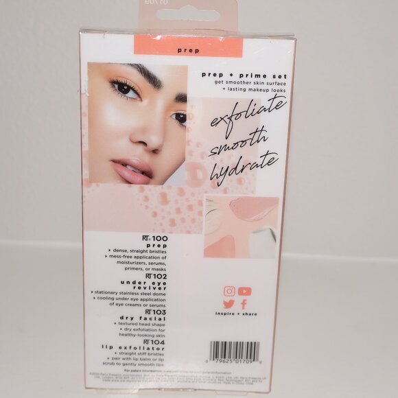 Real Techniques Prep + Prime 4-Pc Brush Set – NEW - Picture 4 of 4